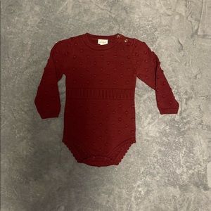 💕 3/$12   Cat & Jack sweater onesie 💕
